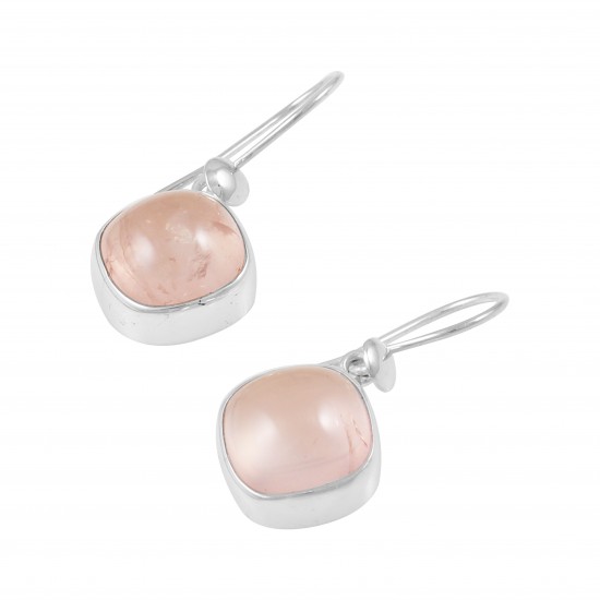 Rose Quartz Earrings