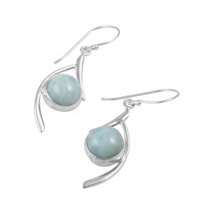 Larimar Earrings