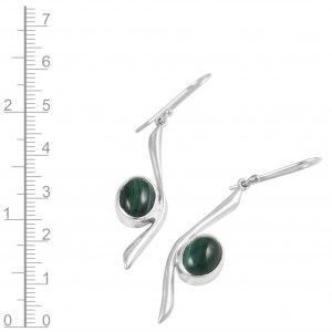 Malachite Earrings