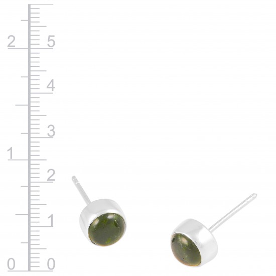 Chrome Diopside Earrings