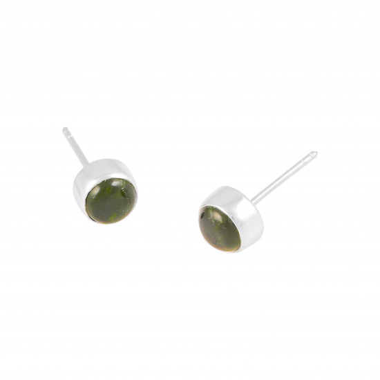 Chrome Diopside Earrings