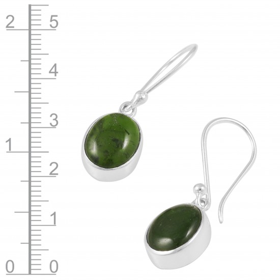 Chrome Diopside Earrings