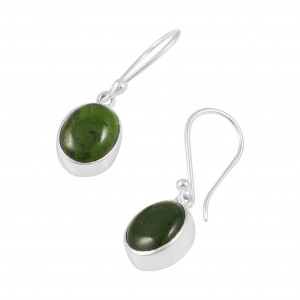 Chrome Diopside Earrings