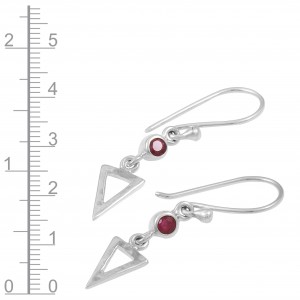 Ruby Earrings