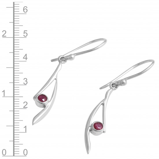 Ruby Earrings