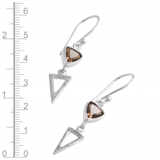 Smoky Quartz Earrings