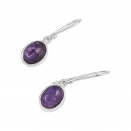 Charoite Earrings