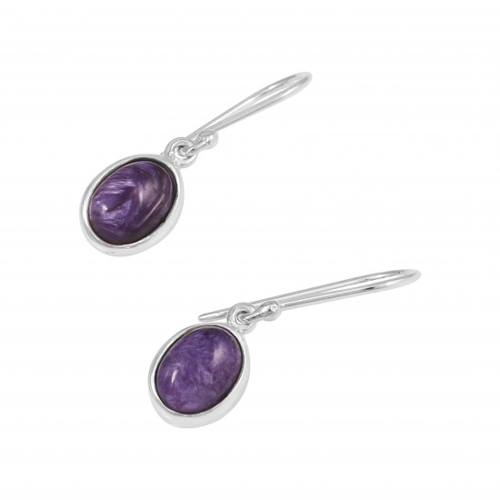 Charoite Earrings