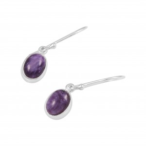 Charoite Earrings