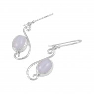 Blue Lace Agate Earrings