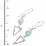 Larimar Earrings