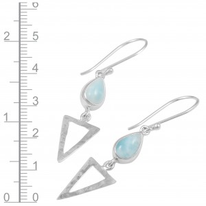 Larimar Earrings