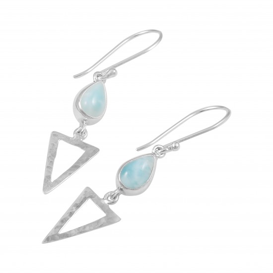 Larimar Earrings