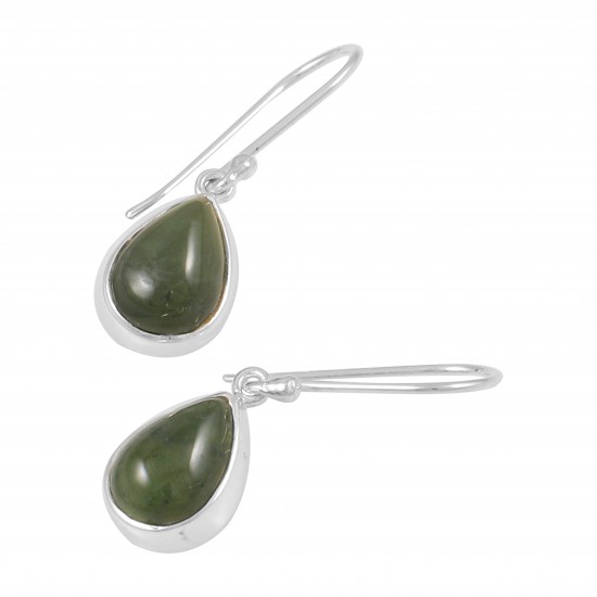 Nephrite Jade Earrings