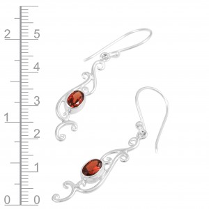 Garnet Earrings