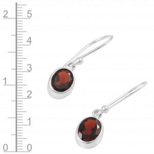 Garnet Earrings