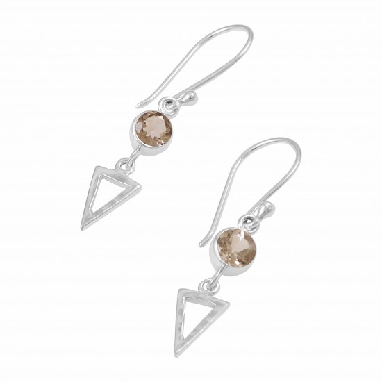 Smoky Quartz Earrings