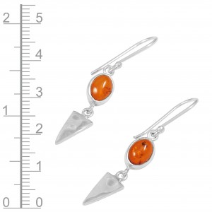 Amber Earrings