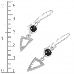 Black Tourmaline Earrings