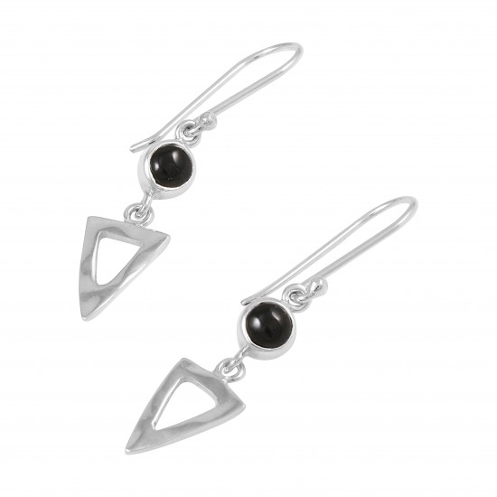 Black Tourmaline Earrings