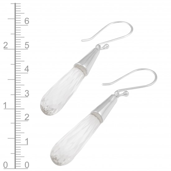 Clear Quartz Earrings