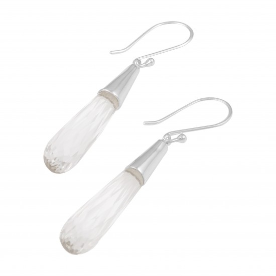 Clear Quartz Earrings