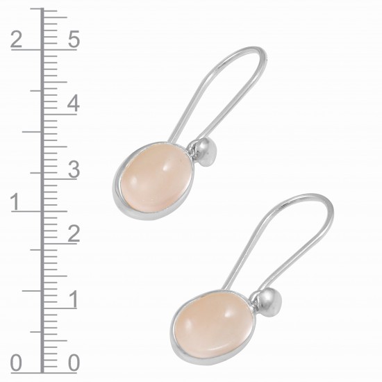 Rose Quartz Earrings