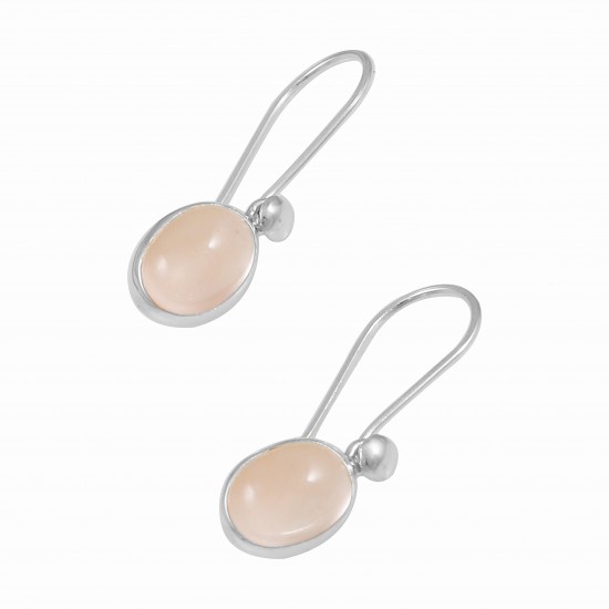 Rose Quartz Earrings