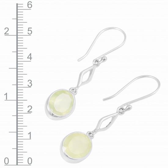 Prehnite Earrings