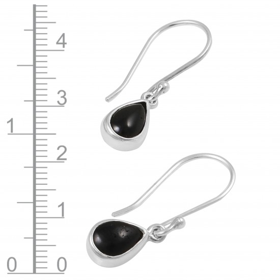 Black Tourmaline Earrings Black Tourmaline Earrings