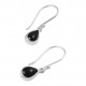 Black Tourmaline Earrings Black Tourmaline Earrings