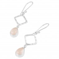 Rose Quartz Earrings