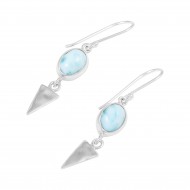 Larimar Earrings