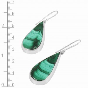 Malachite Earrings
