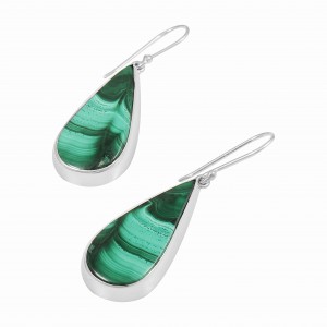 Malachite Earrings