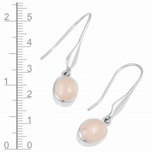 Rose Quartz Earrings