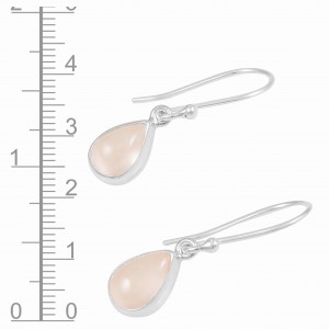 Rose Quartz Earrings