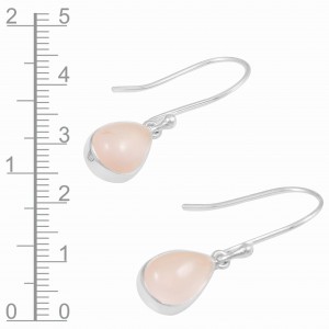 Rose Quartz Earrings
