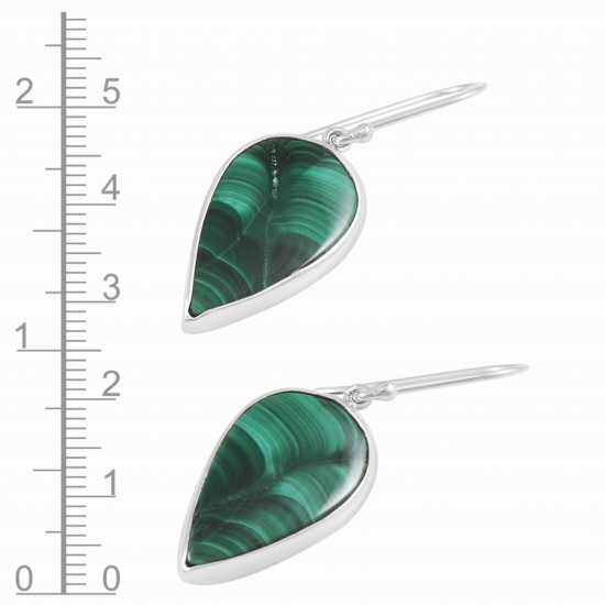 Malachite Earrings