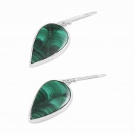 Malachite Earrings