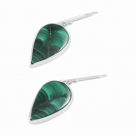 Malachite Earrings