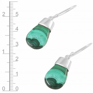 Malachite Earrings