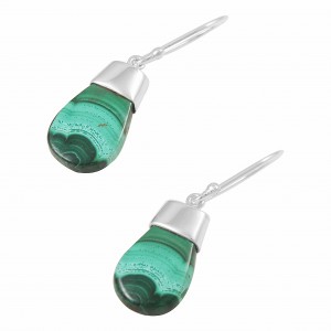 Malachite Earrings