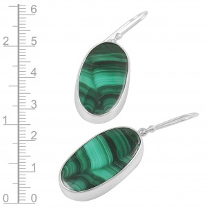 Malachite Earrings
