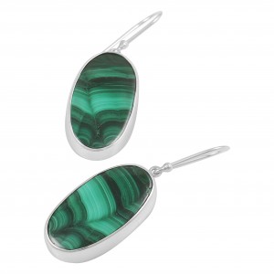 Malachite Earrings