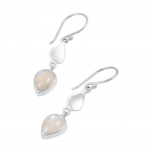 Rainbow Moonstone Earrings