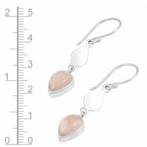Rose Quartz Earrings