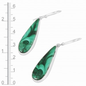 Malachite Earrings