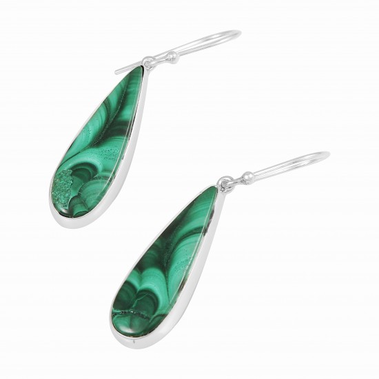 Malachite Earrings
