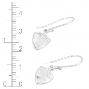 Clear Quartz Earrings